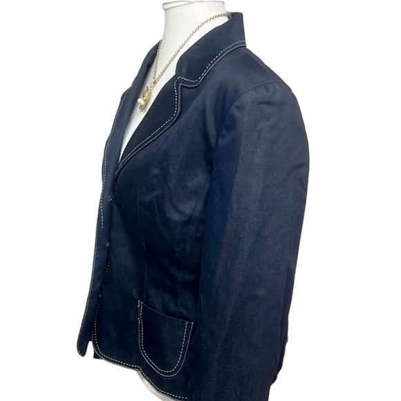 Isabella Suits Blazer Navy - Picture 3 of 7
